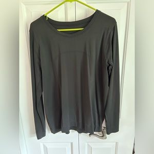 Euc Lululemon Swiftly Tech Long Sleeve Size 10 Black